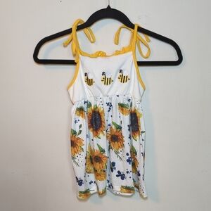 3 for $10 Bundle Sale! Boutique Bumblebee + Sunflowers Dress Girls ~Size 5